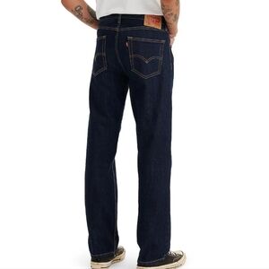 NWT Levis 505 Mens Dark Rinse Jeans
